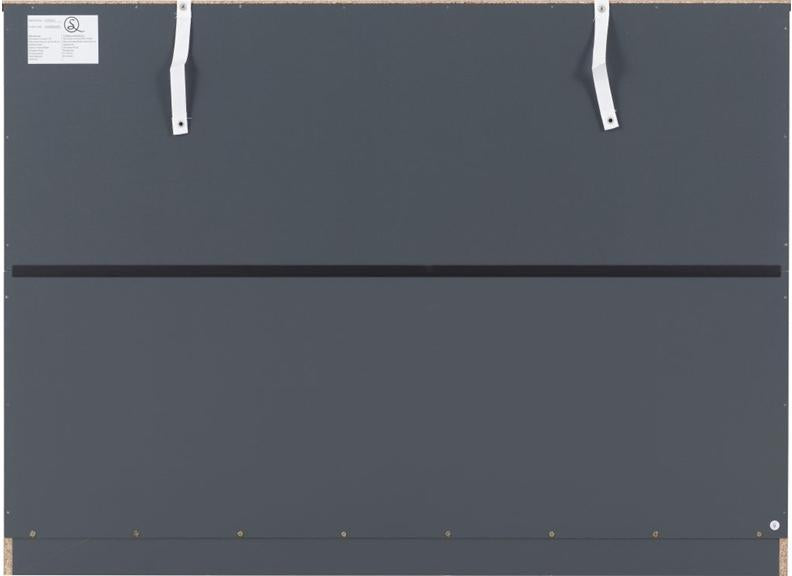 Dakota Dark Grey Six Drawer Chest – Modern Bedroom Storage Chest