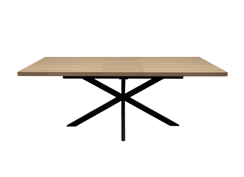 Dalton Rectangular Extending Dining Tables W/Light Oak Top