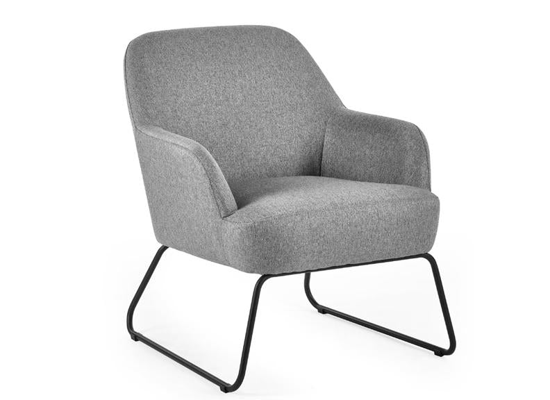 Davos Grey Accent Chair -1