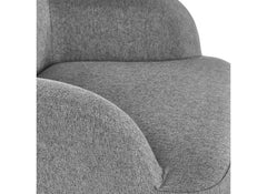 Davos Grey Accent Chair - detail