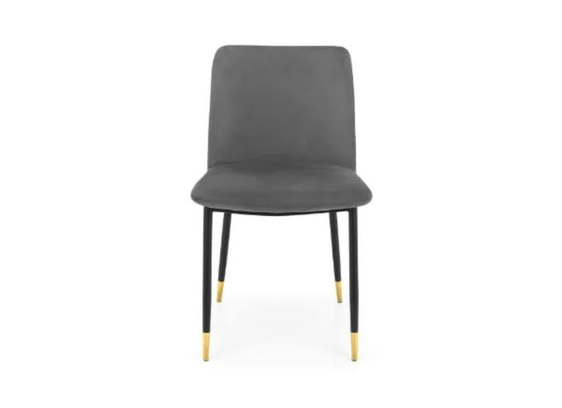 Delaunay Grey Dining Chair - front