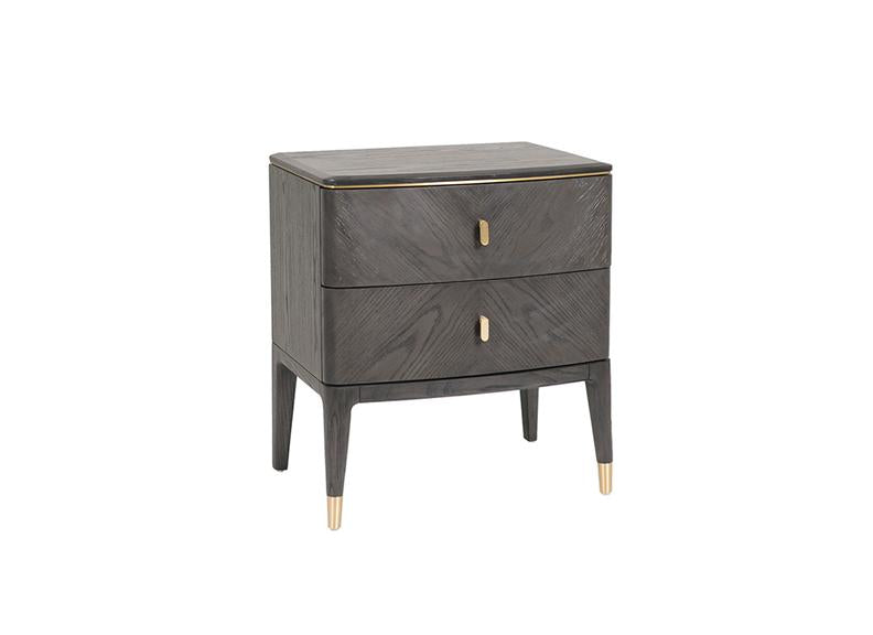 Diletta Ebony Bedside – Art Deco Bedroom Furniture | Diletta Ebony Bedroom Collection