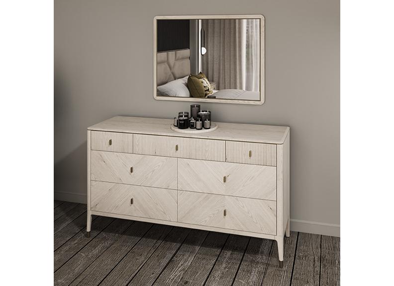 Diletta Stone Mirror – Art Deco Bedroom Furniture | Diletta Stone Bedroom Collection