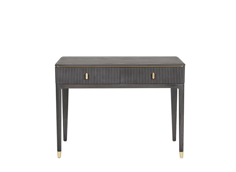 Diletta Ebony Dressing Table – Art Deco Bedroom Furniture | Diletta Ebony Bedroom Collection