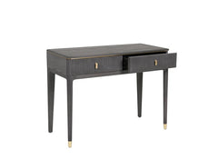 Diletta Ebony Dressing Table – Art Deco Bedroom Furniture | Diletta Ebony Bedroom Collection