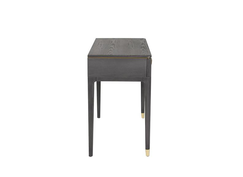 Diletta Ebony Dressing Table – Art Deco Bedroom Furniture | Diletta Ebony Bedroom Collection