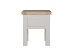 Doune Taupe Lamp Table - rear