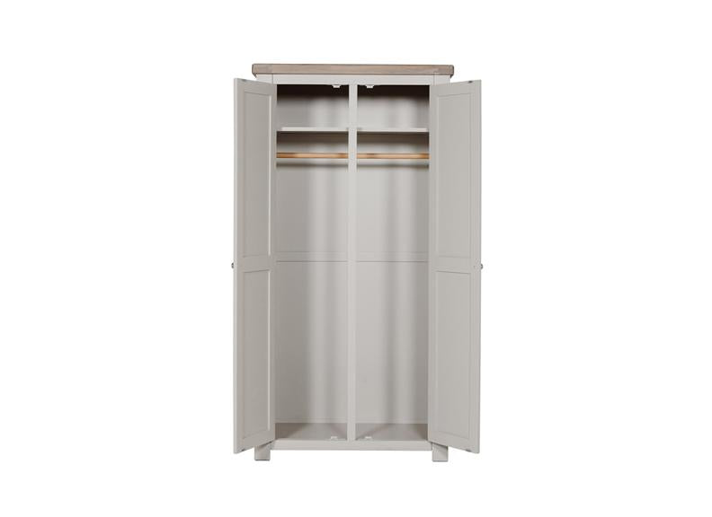 Doune Two Door Wardrobe - inside