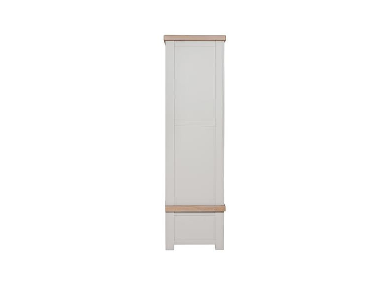 Doune Taupe Triple Wardrobe - side