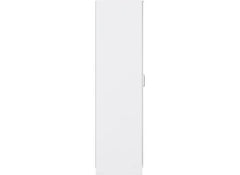 Dakota White Four Door Wardrobe – Modern Bedroom Storage Closet With Hanging Rails (Pre-Order Only)
