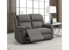 Dartmoor Grey Fabric 2PP Sofa