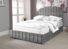 Deco Naples Fabric Bed - grey