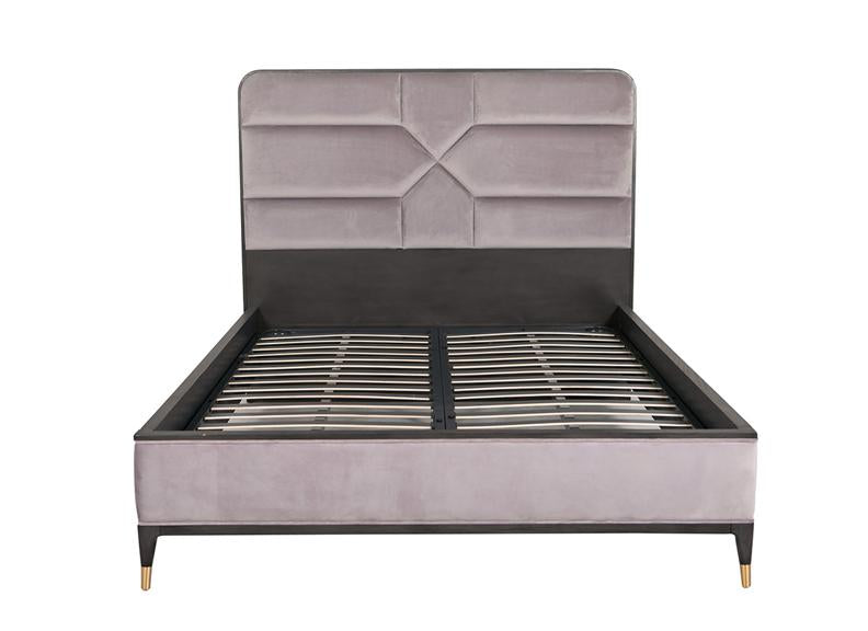 Diletta Ebony Bed Frame – Art Deco Bedroom Furniture | Diletta Ebony Bedroom Collection