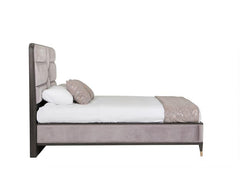 Diletta Ebony Bed Frame – Art Deco Bedroom Furniture | Diletta Ebony Bedroom Collection