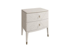 Diletta Stone Bedside – Art Deco Bedroom Furniture | Diletta Stone Bedroom Collection