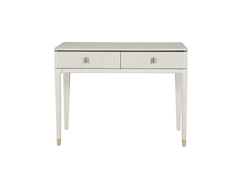 Diletta Stone Dressing Table – Art Deco Bedroom Furniture | Diletta Stone Bedroom Collection