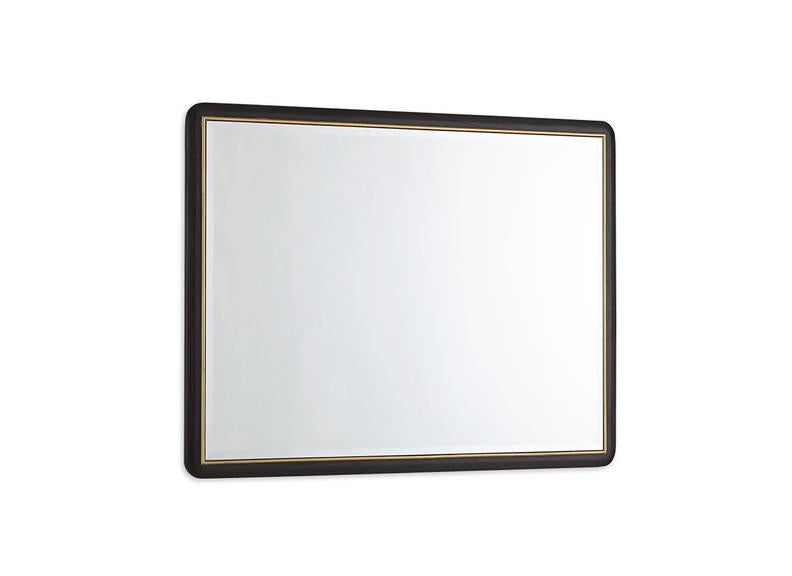 Diletta Ebony Mirror – Art Deco Bedroom Furniture | Diletta Ebony Bedroom Collection