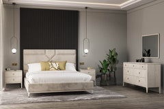 Diletta Stone Bedside – Art Deco Bedroom Furniture | Diletta Stone Bedroom Collection