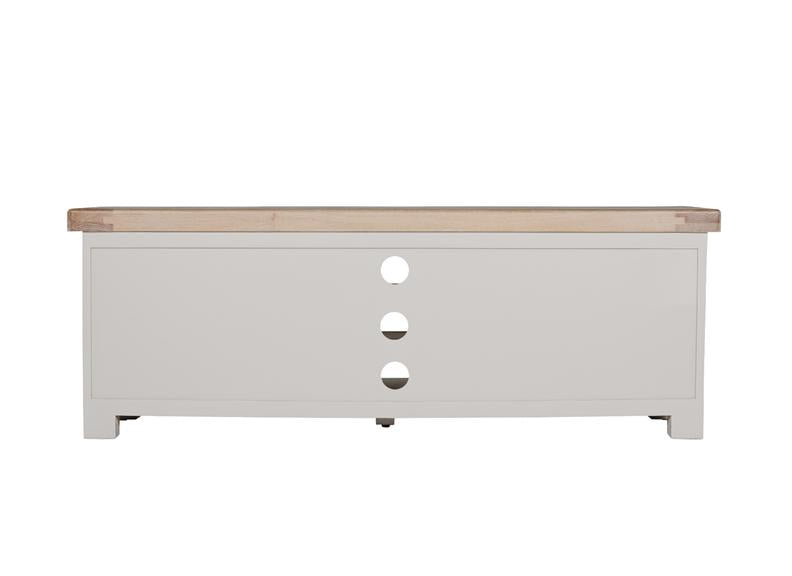 Doune 1.4 m Taupe TV Stand - rear