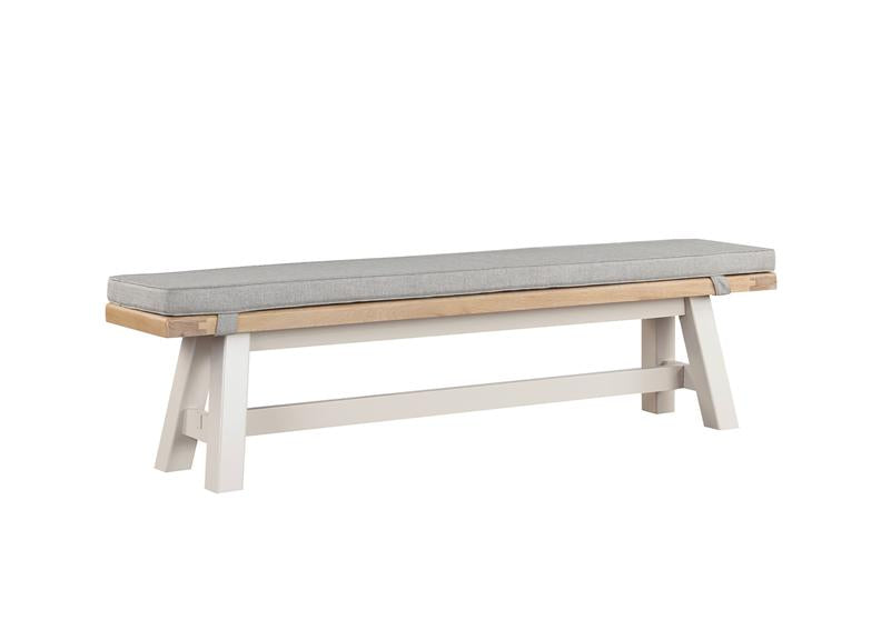 Doune Dining Bench W/Fabric Seat