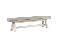 Doune Dining Bench W/Fabric Seat
