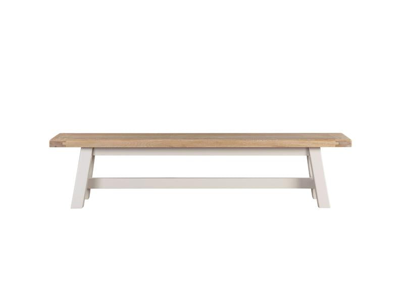 Doune Dining Bench - front