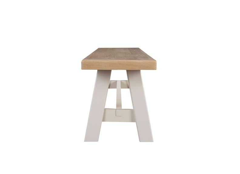 Doune Dining Bench - side - 2