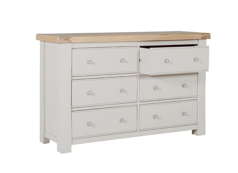 Doune Taupe Wide Chest - open