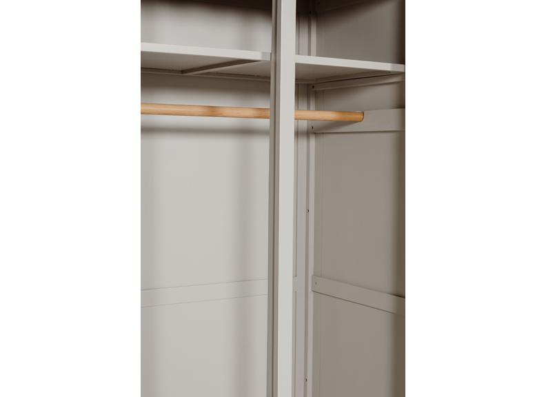 Doune Two Door Wardrobe - detail
