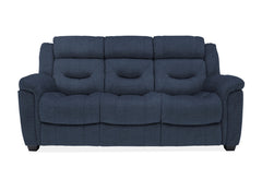 Dudley Blue 3FF Sofa - front