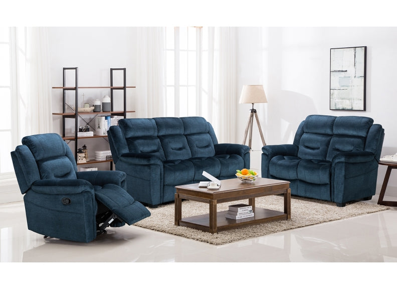 Dudley Blue Sofa Collection