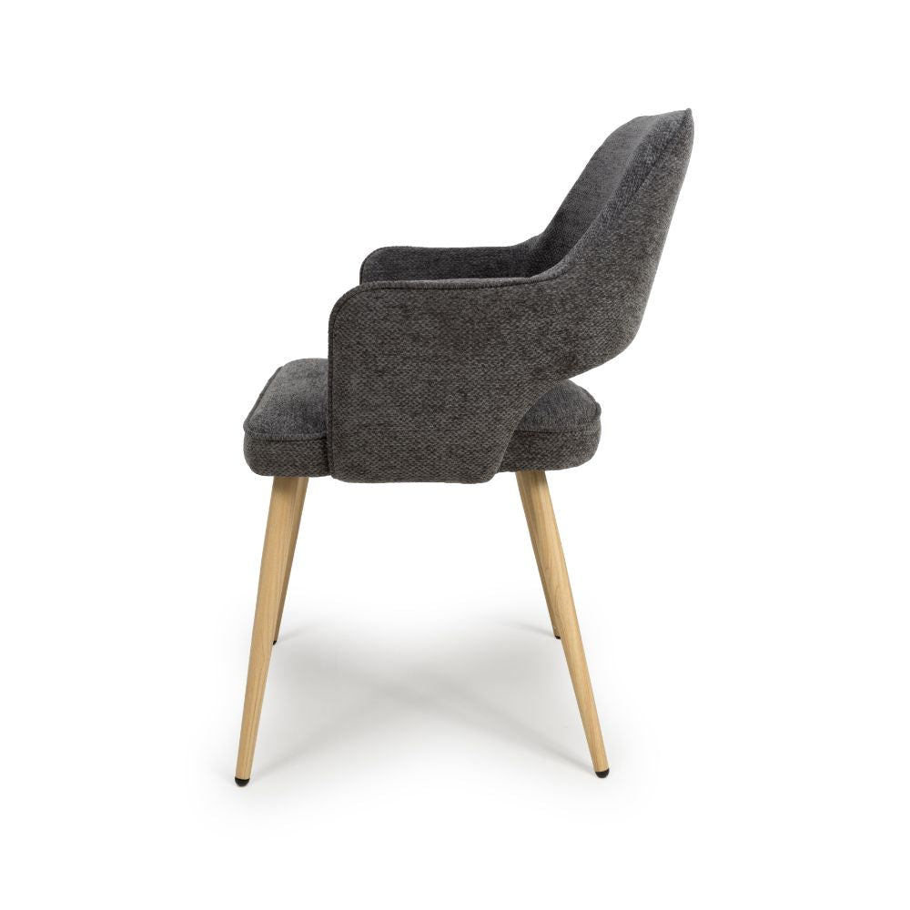 Eden Chair - Set of 2 - Grey - Image 7