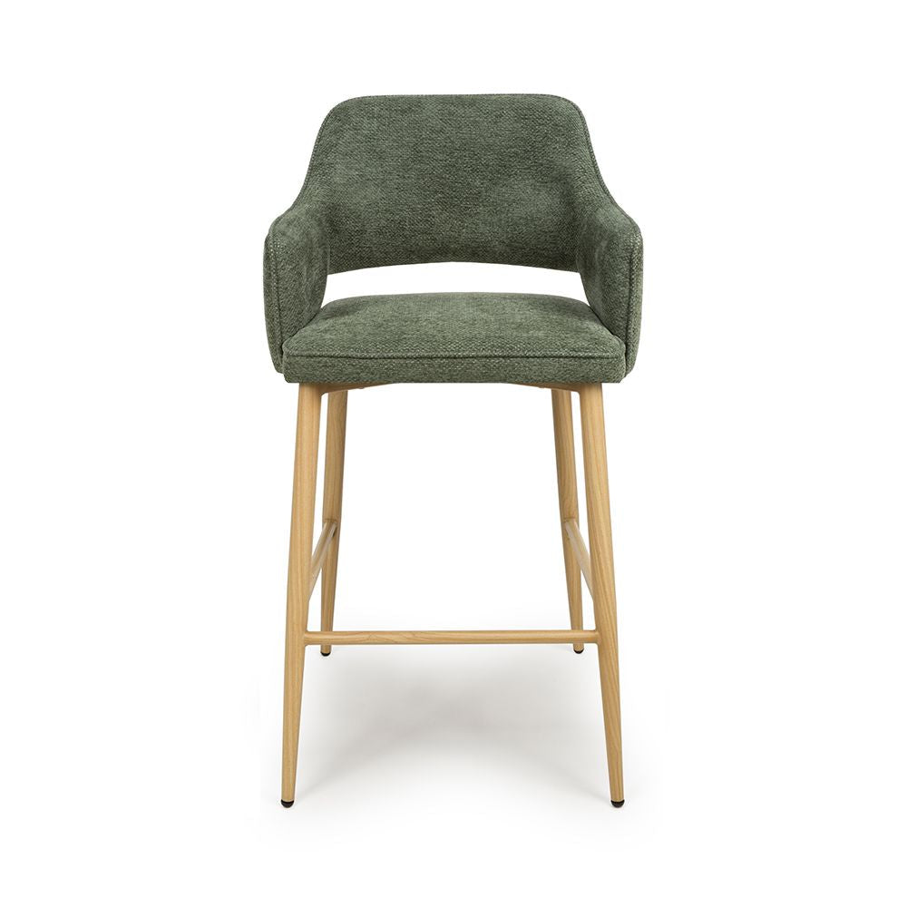 Eden Bar Chair - Set of 2 - Green - Image 2