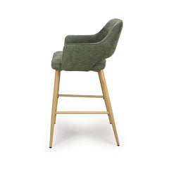 Eden Bar Chair - Set of 2 - Green - Image 3