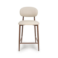 Etta Counter Chair - Set of 2 - Taupe - Image 1