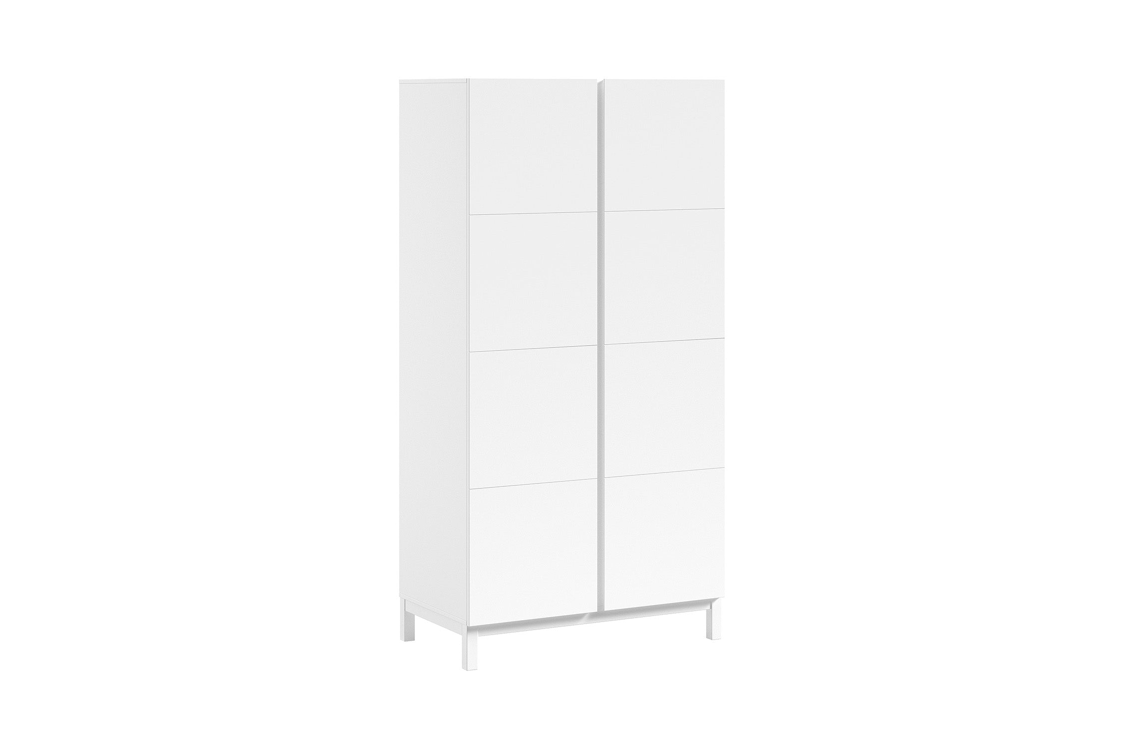 Eva 2 Door Wardrobe White (VIP)