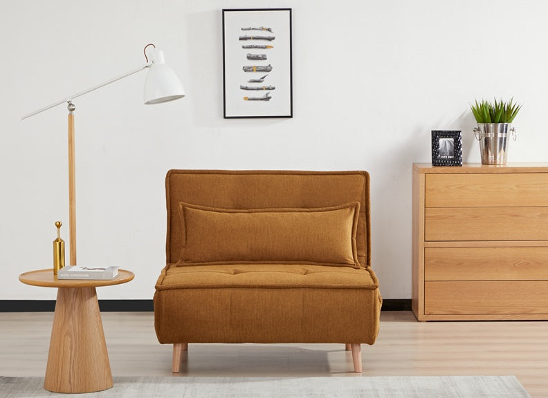 Ebro Pumpkin Sofa - closed