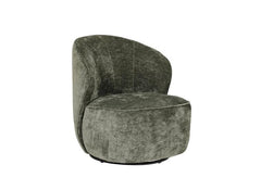 Edie Accent Chair - Green Fabric
