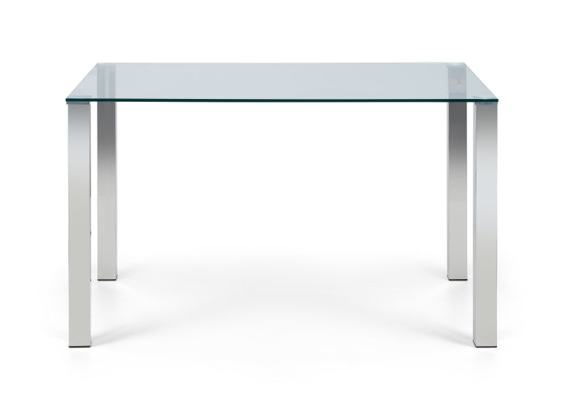 Enzo Glass Dining Table - front