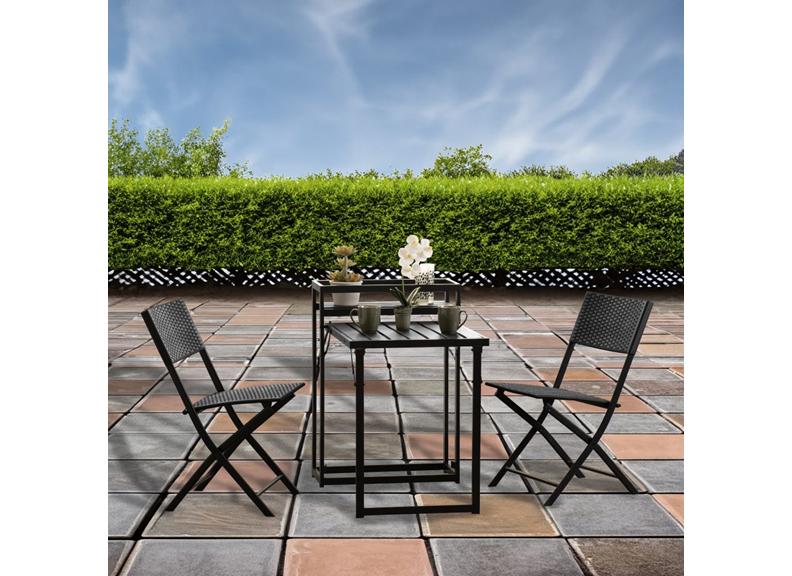 Foldaway 1+2 Garden Set –  Outdoor Patio Furniture
