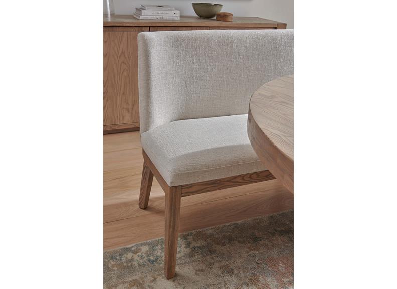 Falun Round Dining Table W/Chairs & Corner Bench