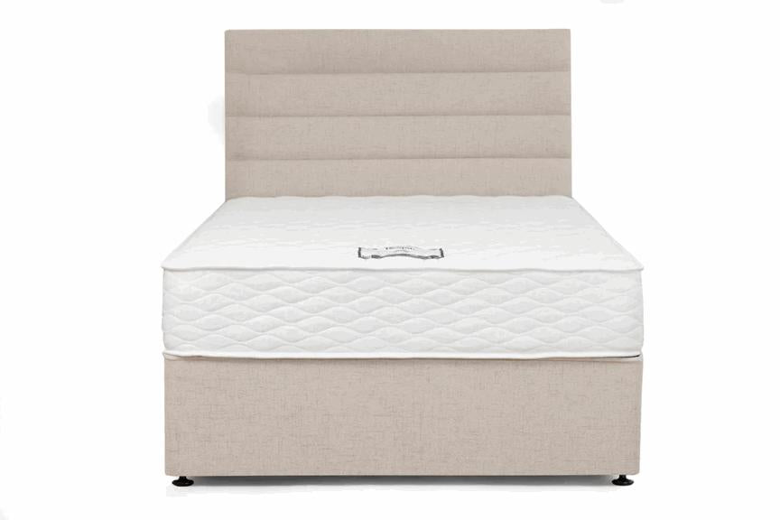 Formation Complete Bed Set - 5 ft Divan Bed With Headboard And Fabric Colour Options