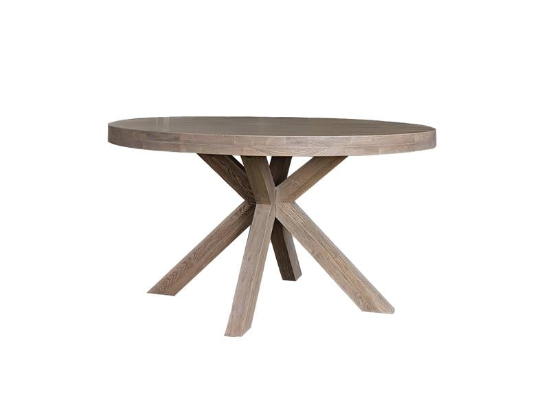 Falun Round Dining Table W/Chairs & Corner Bench