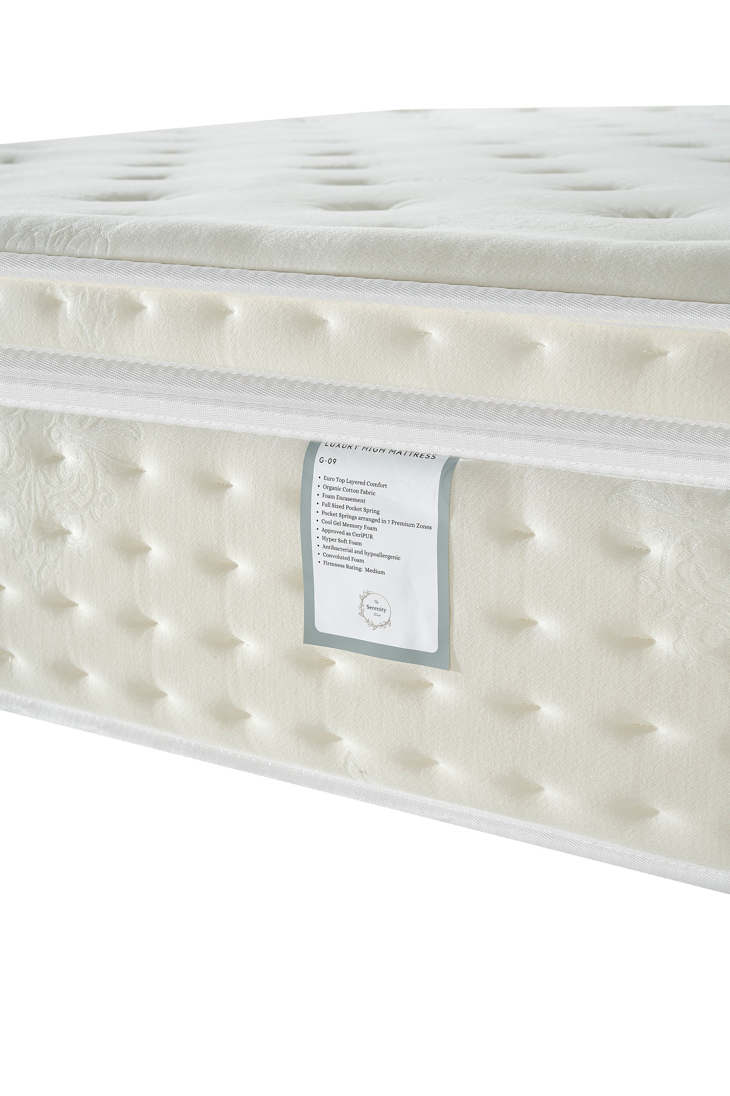 Serenity G09 5 ft Luxury Mattress