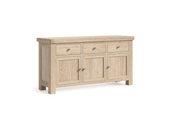 Normandy Large Sideboard | Whitewashed Oak Finish