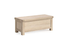 Normandy Blanket Box | Bedroom Storage Chest In A Whitewashed Finish
