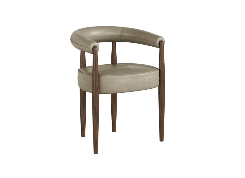 Florence Dining Set – Dark Wood Frame | Three Chair Colour Options
