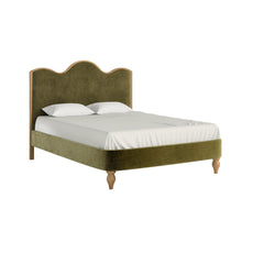 Verona Bed 5 ft Green
