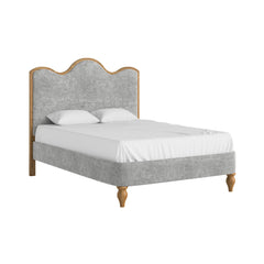 Verona Bed 4 ft6 Grey