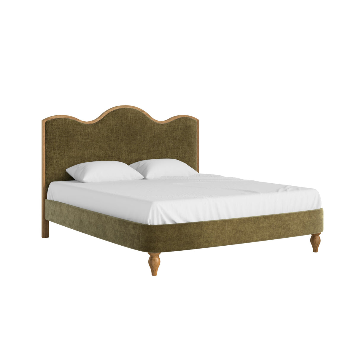 Verona Bed 6 ft Green